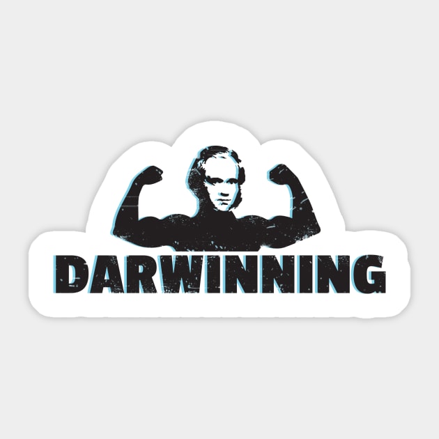 Darwinning Sticker by timaflitunov